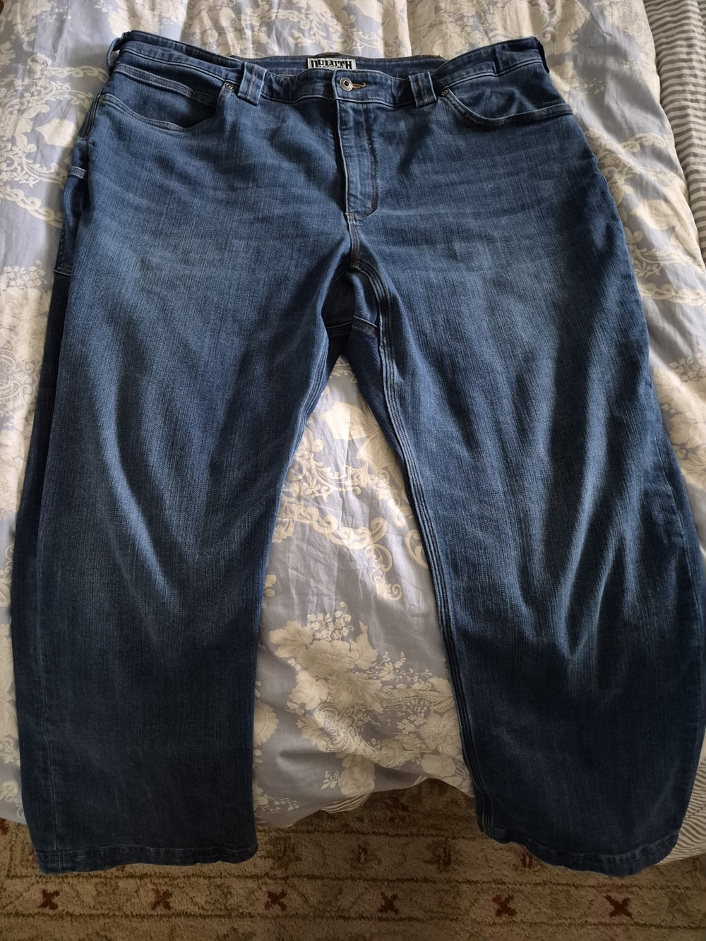 Duluth Trading Co Men's Dark Blue Relaxed Jeans
